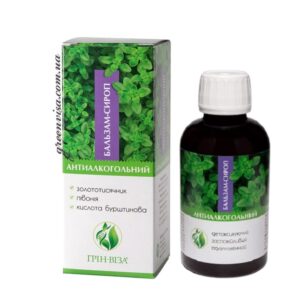 Бальзам-сироп Антиалкогольный GreenVisa фото