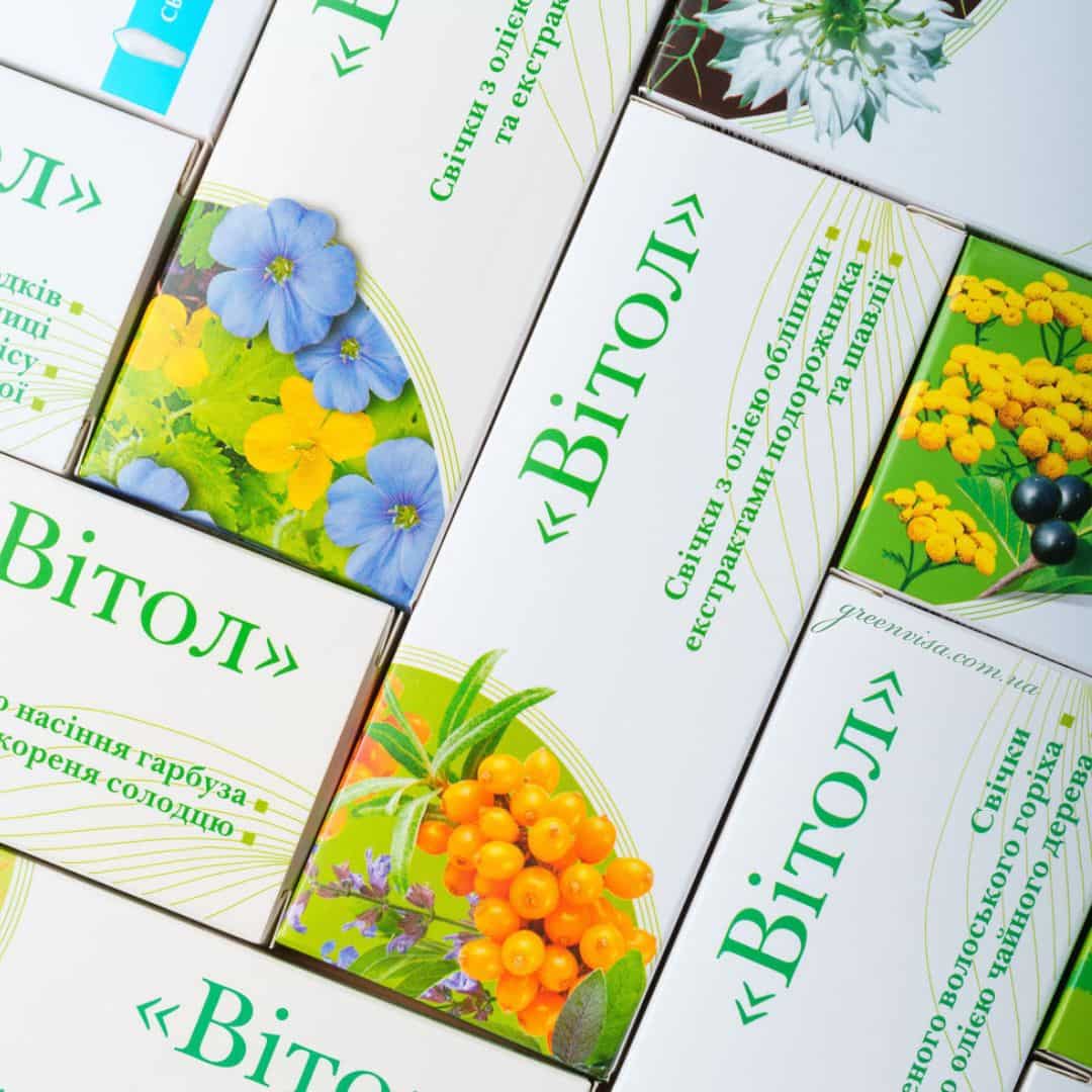 Свечи Витол с облепиховым маслом, подорожником и шалфеем GreenVisa фото 5