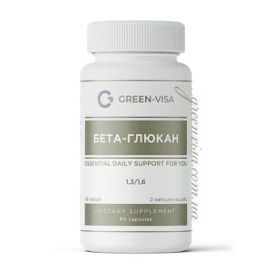 Бета-глюкан, 90 капсул
