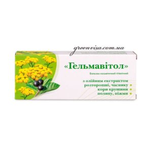 Свечи ГельмаВитол с экстрактами расторопши, чеснока, коры крушины, полыни и пижмы GreenVisa фото