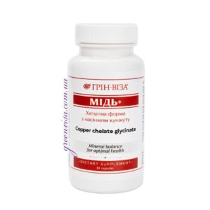 Медь+ хелатная с семенами кунжута 60 капсул Фитофорте GreenVisa фото