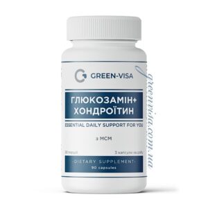 Глюкозамін+хондроїтин з МСМ, 90 капсул