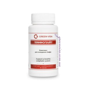 Комплекс для очищения лимфы «Лимфолайт» 90 капсул серии Фитофорте GreenVisa фото
