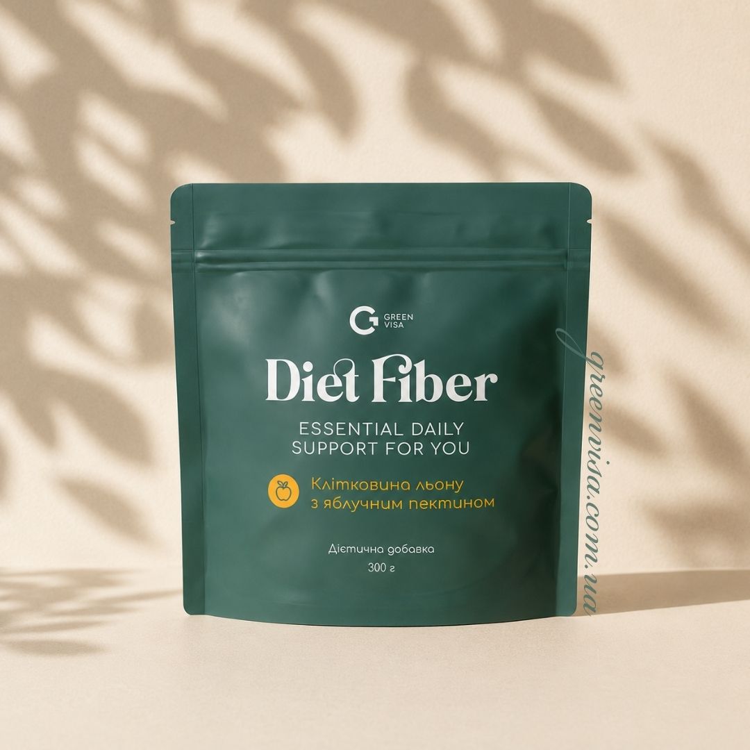 Клетчатка семян льна с яблочным пектином Diet Fiber, 300 г 7