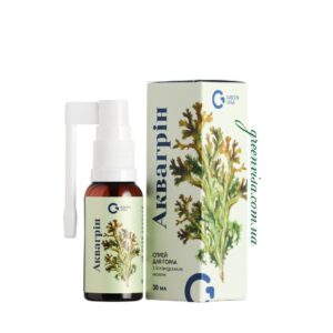 Аквагрин спрей для горла с исландским мхом GreenVisa фото