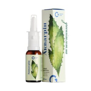 Аквагрин спрей для носа с коллоидным серебром и алоэ GreenVisa фото