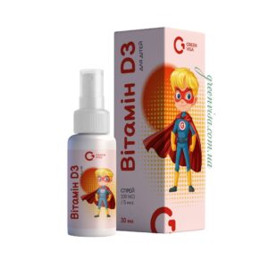 Витамин D3 для детей в виде спрея 30 мл GreenVisa фото