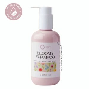 Шампунь без сульфатов для жирных волос с экстрактом лопуха и мяты BLOOMY HAIR 250 мл GreenVisa фото